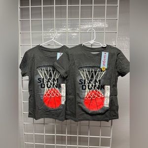 •2 pack• boys basketball shirt